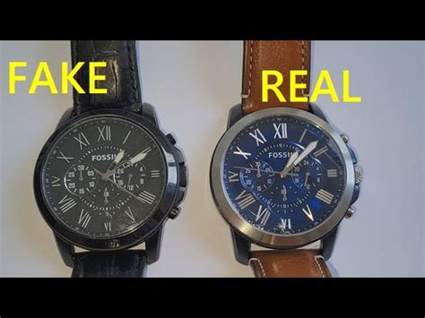 How to Tell a Real Fossil Watch .